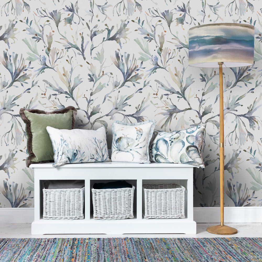 Seaweed Wallpaper - Slate - Voyage Maison - SEAWEED/WPO/SLAWallpaper199