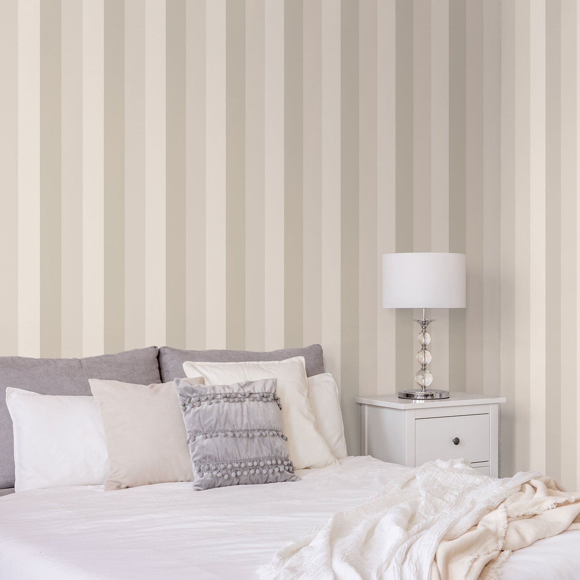 Secret Garden Secret Stripe Wallpaper - Beige - Galerie - G78517Wallpaper199
