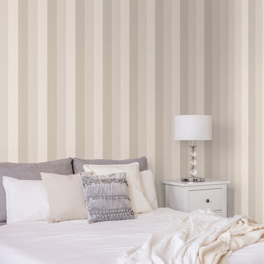 Secret Garden Secret Stripe Wallpaper - Beige - Galerie - G78517Wallpaper199
