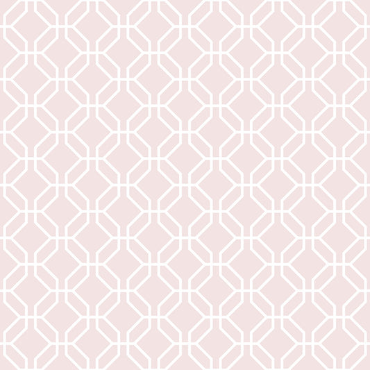 Secret Garden Trellis Negative Wallpaper - Dusty Pink - Galerie - G78521Wallpaper199