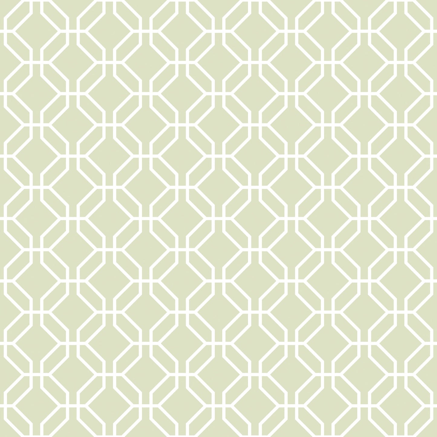 Secret Garden Trellis Negative Wallpaper - Sage Green - Galerie - G78523Wallpaper199