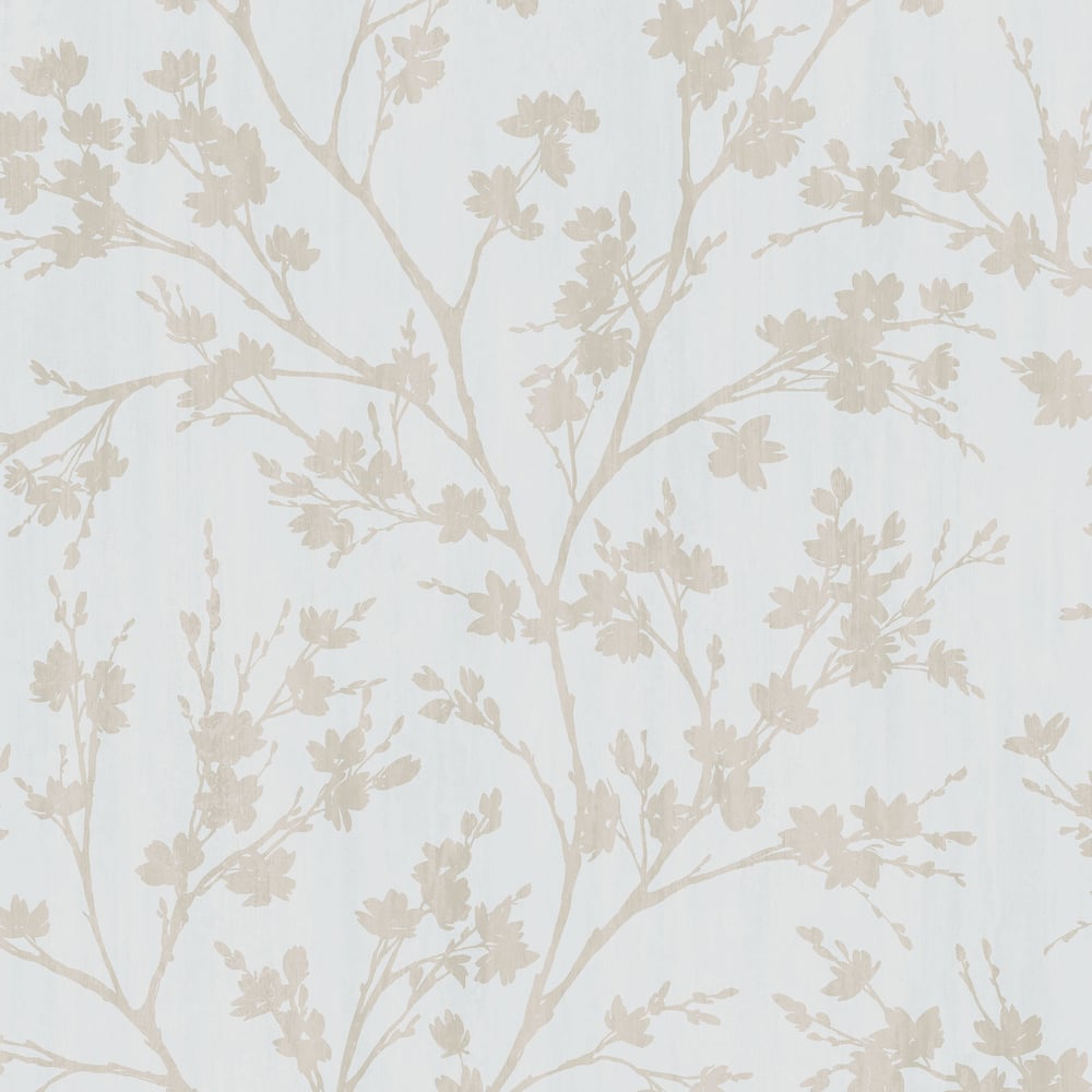 Secret Garden Wispy Branches Wallpaper - Beiges / White - Galerie - G78530Wallpaper199