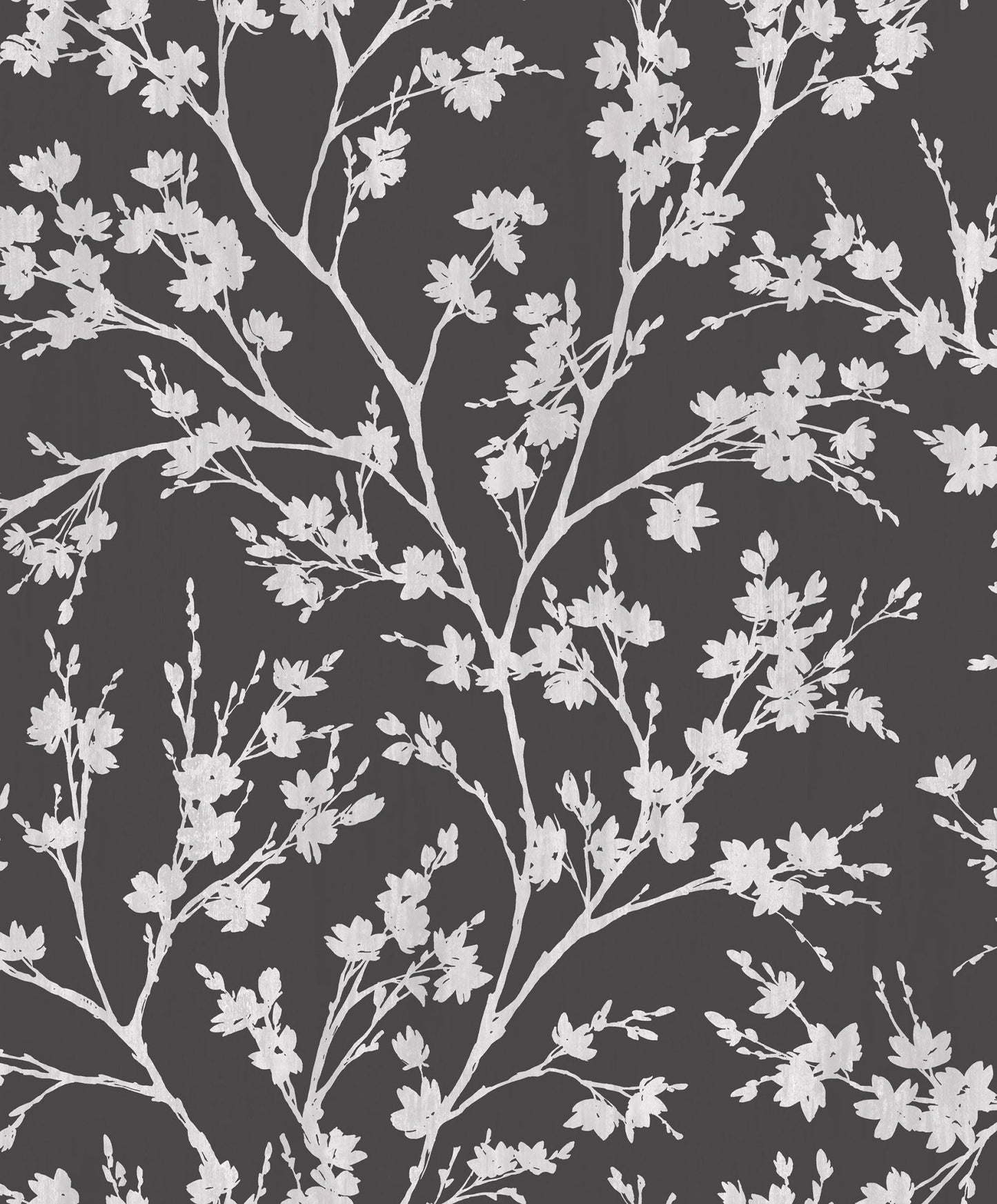 Secret Garden Wispy Branches Wallpaper - Black / Grey - Galerie - G78531Wallpaper199