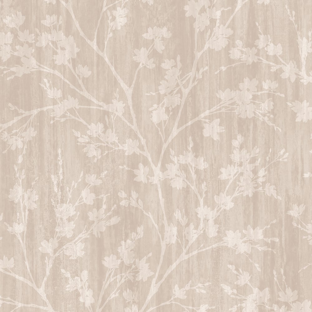 Secret Garden Wispy Branches Wallpaper - Taupe - Galerie - G78532Wallpaper199