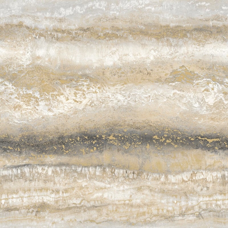 Semper Vertical Marble Metallic Wallpaper - Gold - Muriva - 189502Wallpaper199