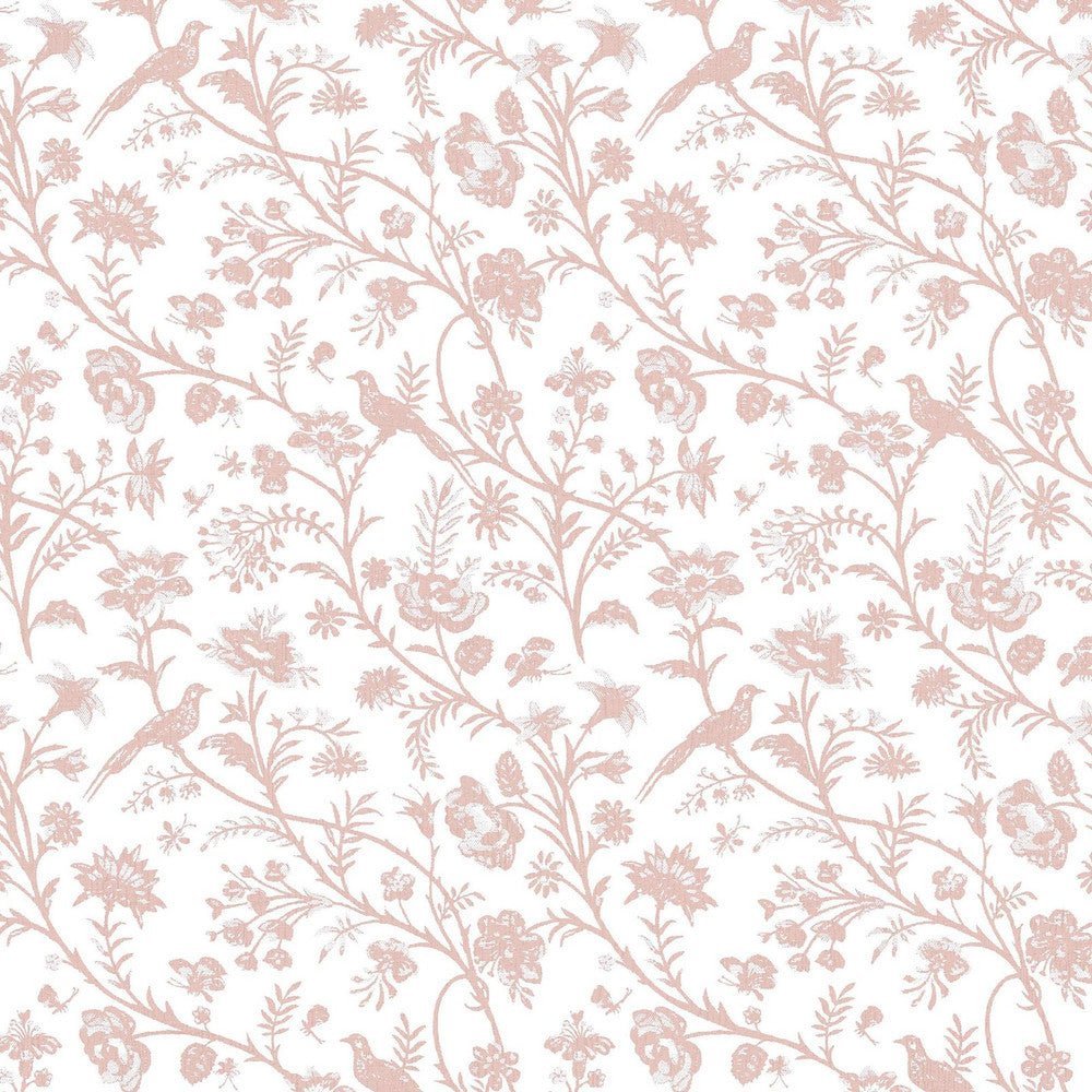 Shepherd's Purse Wallpaper - Dark Blush - Laura Ashley - 130108Wallpaper199