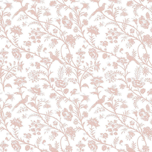 Shepherd's Purse Wallpaper - Dark Blush - Laura Ashley - 130108Wallpaper199