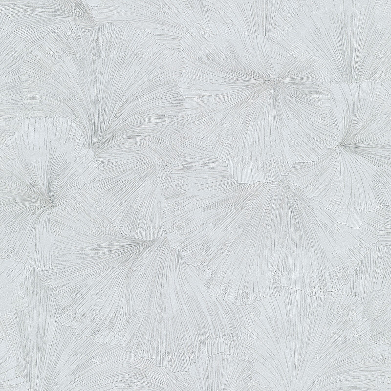 Shine Floral Leaf Metallic Wallpaper - Light Grey - Erismann - 10373 - 31Wallpaper199