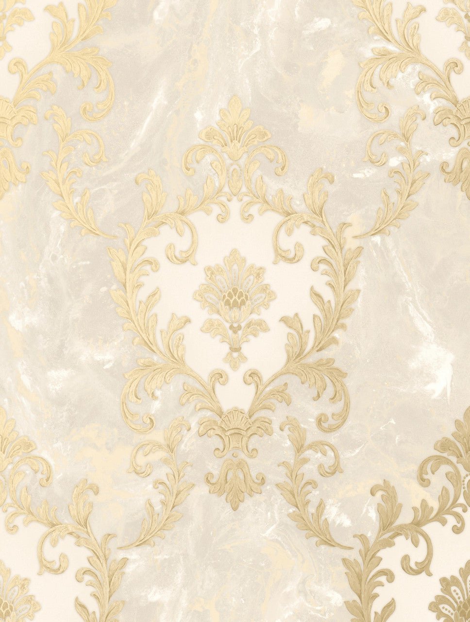 Sienna Damask Wallpaper - Beige - Rasch - 534368Wallpaper199