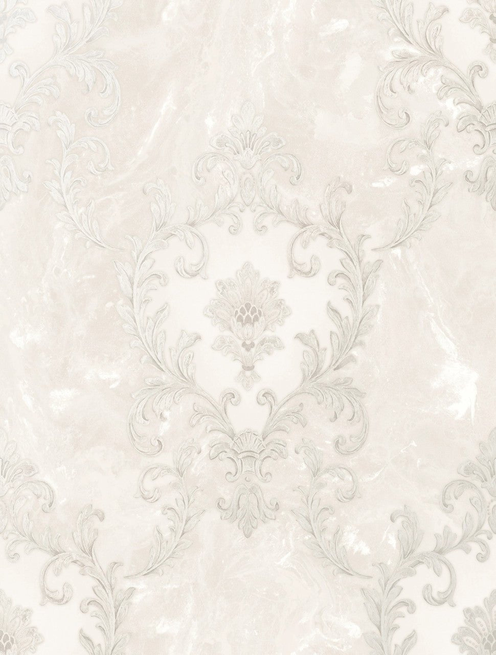 Sienna Damask Wallpaper - Pearl - Rasch - 534375Wallpaper199