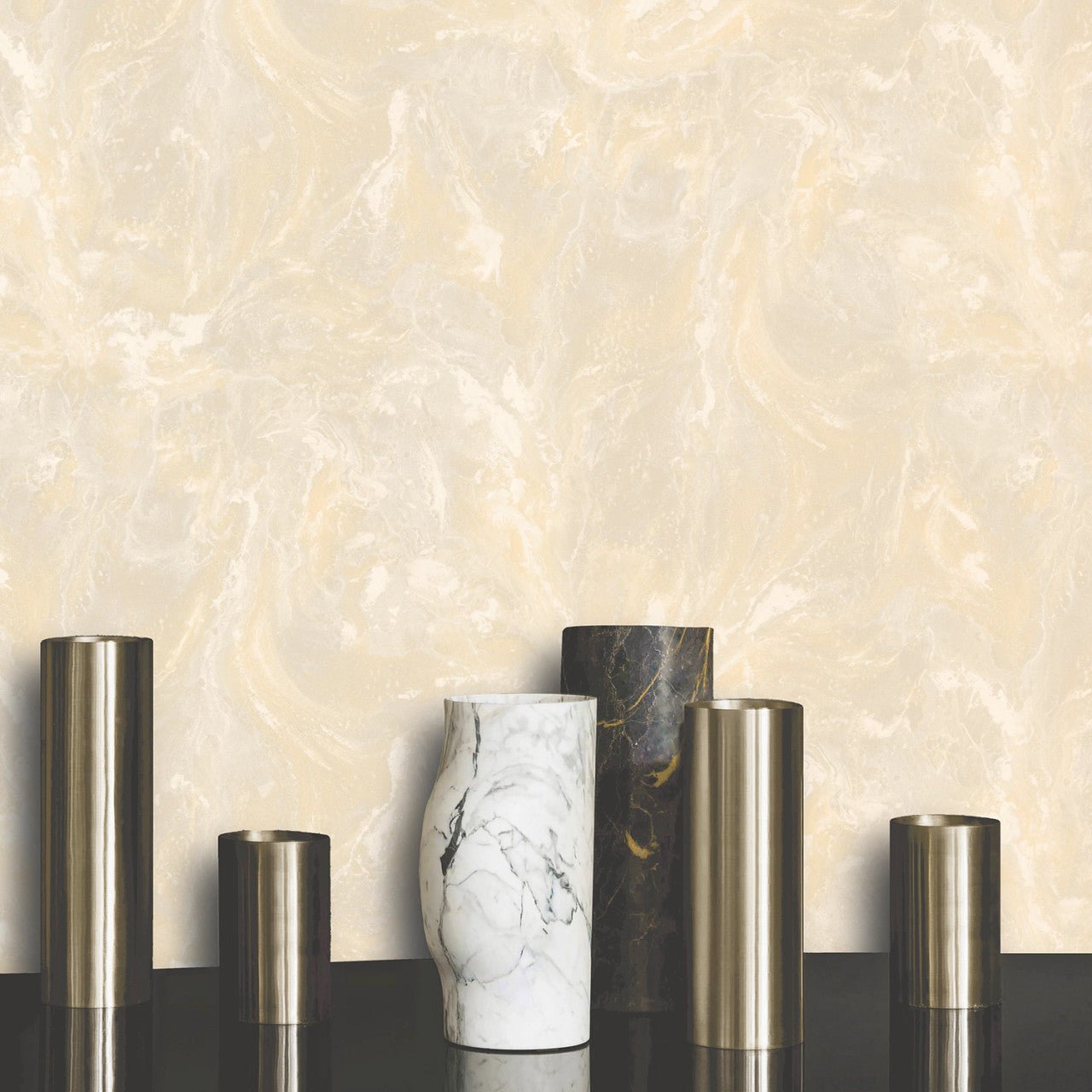 Sienna Marble Wallpaper - Beige - Rasch - 534467Wallpaper199