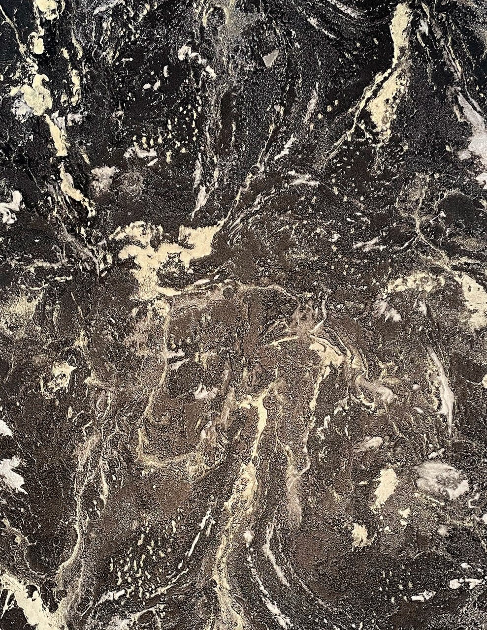 Sienna Marble Wallpaper - Black - Rasch - 534481Wallpaper199