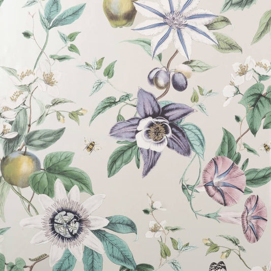 Sierra Floral Metallic Wallpaper - Multi - Fine Décor - FD43059Wallpaper199