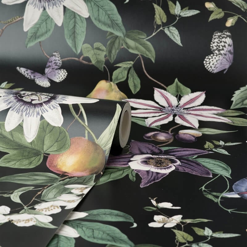 Sierra Floral Metallic Wallpaper - Multi - Fine Décor - FD43060Wallpaper199