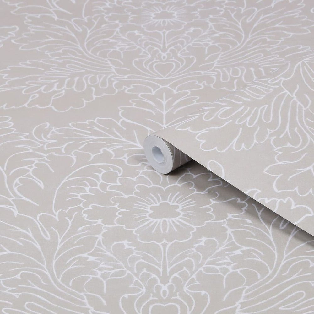 Silchester Wallpaper - Dove Grey - Laura Ashley - 119853Wallpaper199