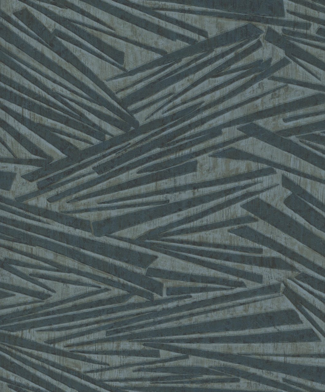 Sky Lounge Abstract Fractal Wallpaper - Petrol Blue - Rasch - 608359Wallpaper199