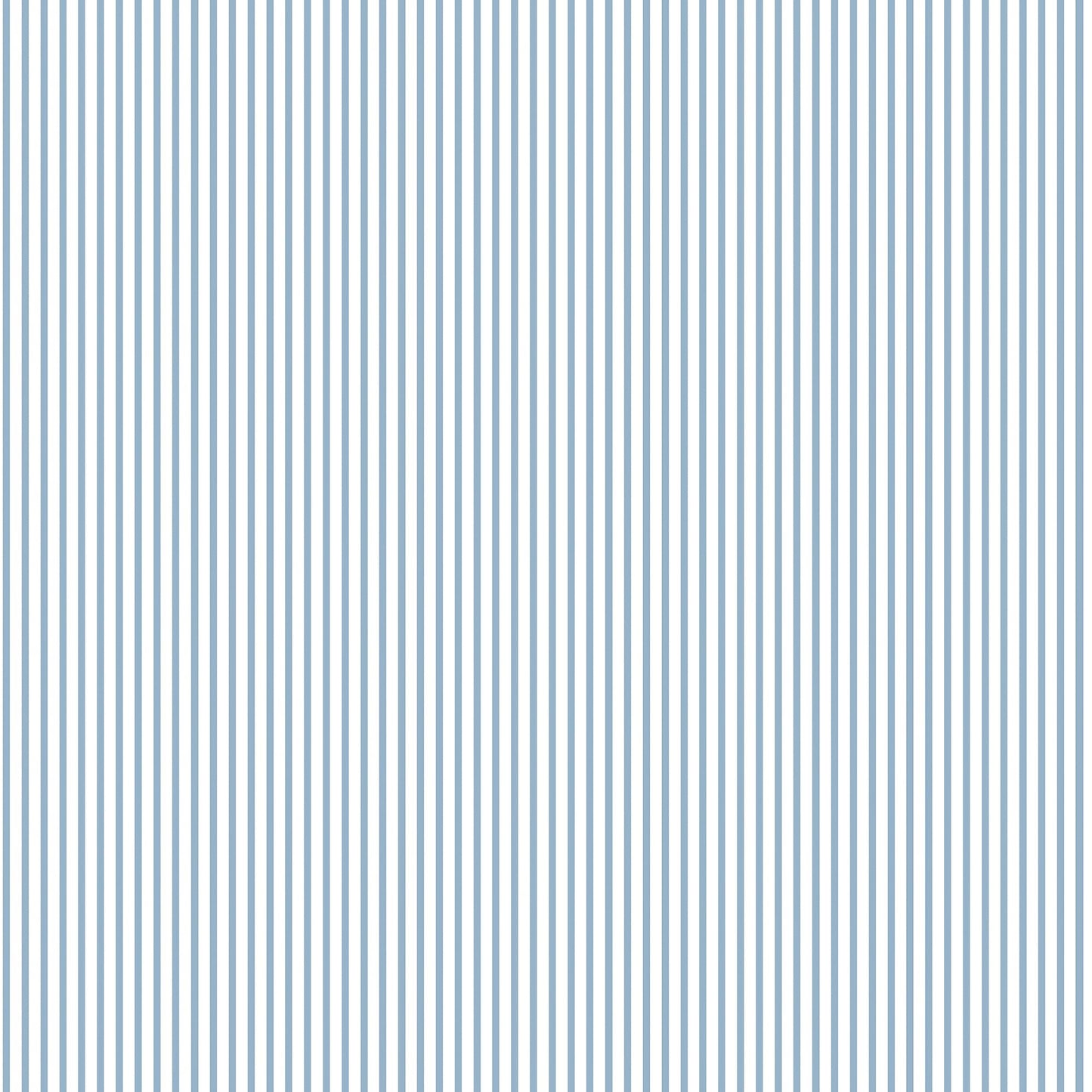 Small Prints Candy Stripe Wallpaper - Blue - Galerie - G56641Wallpaper199