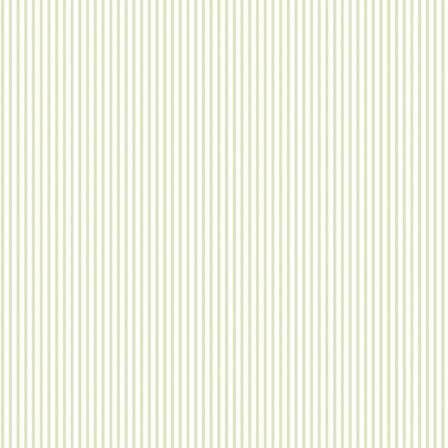 Small Prints Candy Stripe Wallpaper - Sage Green - Galerie - G56644Wallpaper199