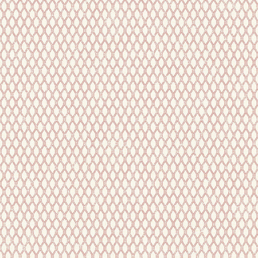 Small Prints Double Links Wallpaper - Cranberry - Galerie - G56654Wallpaper199