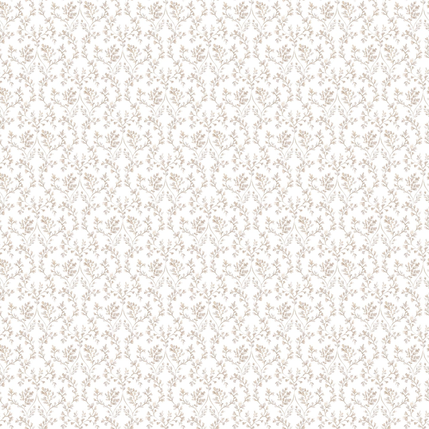 Small Prints Ogee Floral Wallpaper - Taupes - Galerie - G56682Wallpaper199
