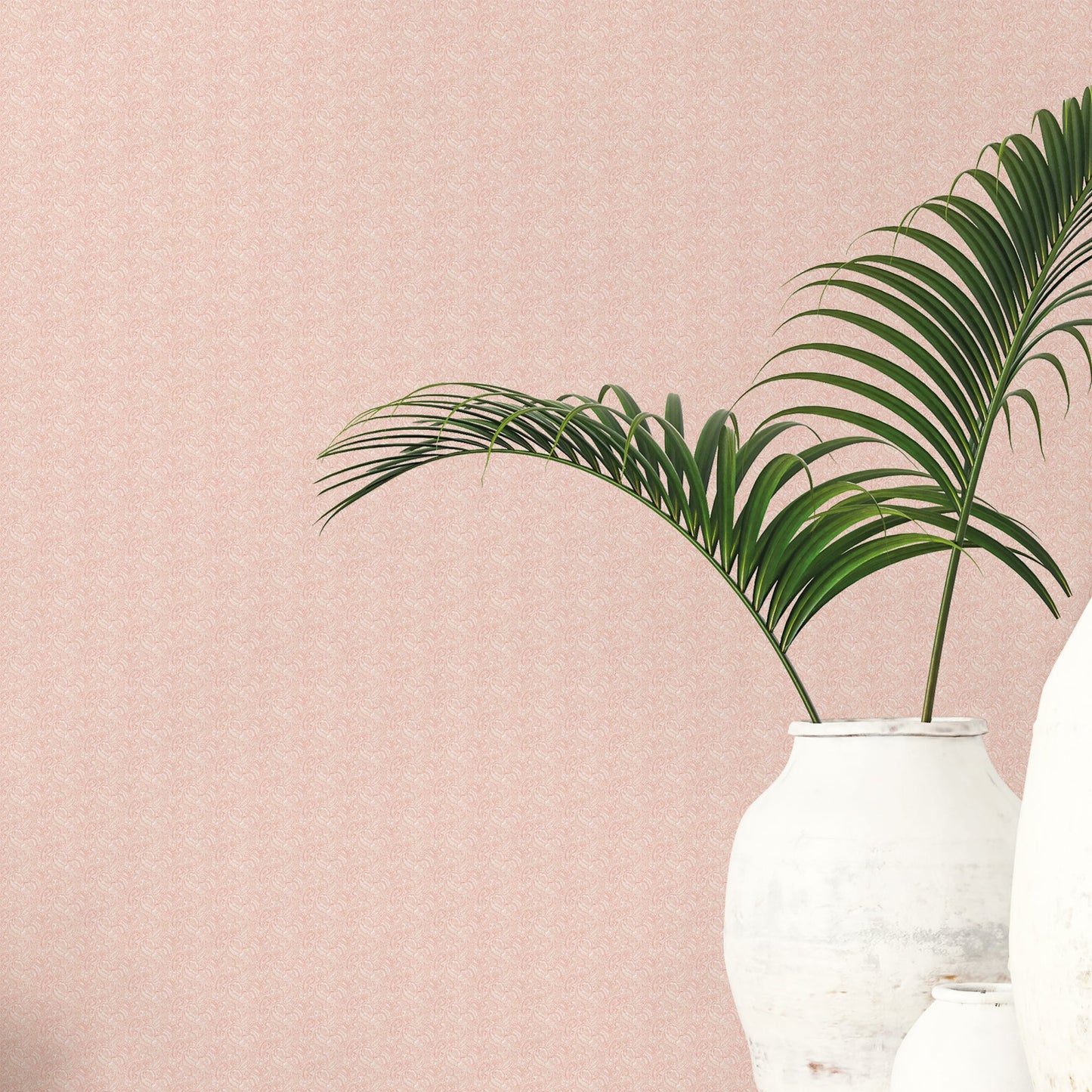 Small Prints Small Paisley Wallpaper - Blush Pink - Galerie - G56691Wallpaper199