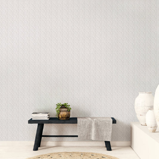 Small Prints Stained Glass Stripe Wallpaper - Black / Greys - Galerie - G56692Wallpaper199
