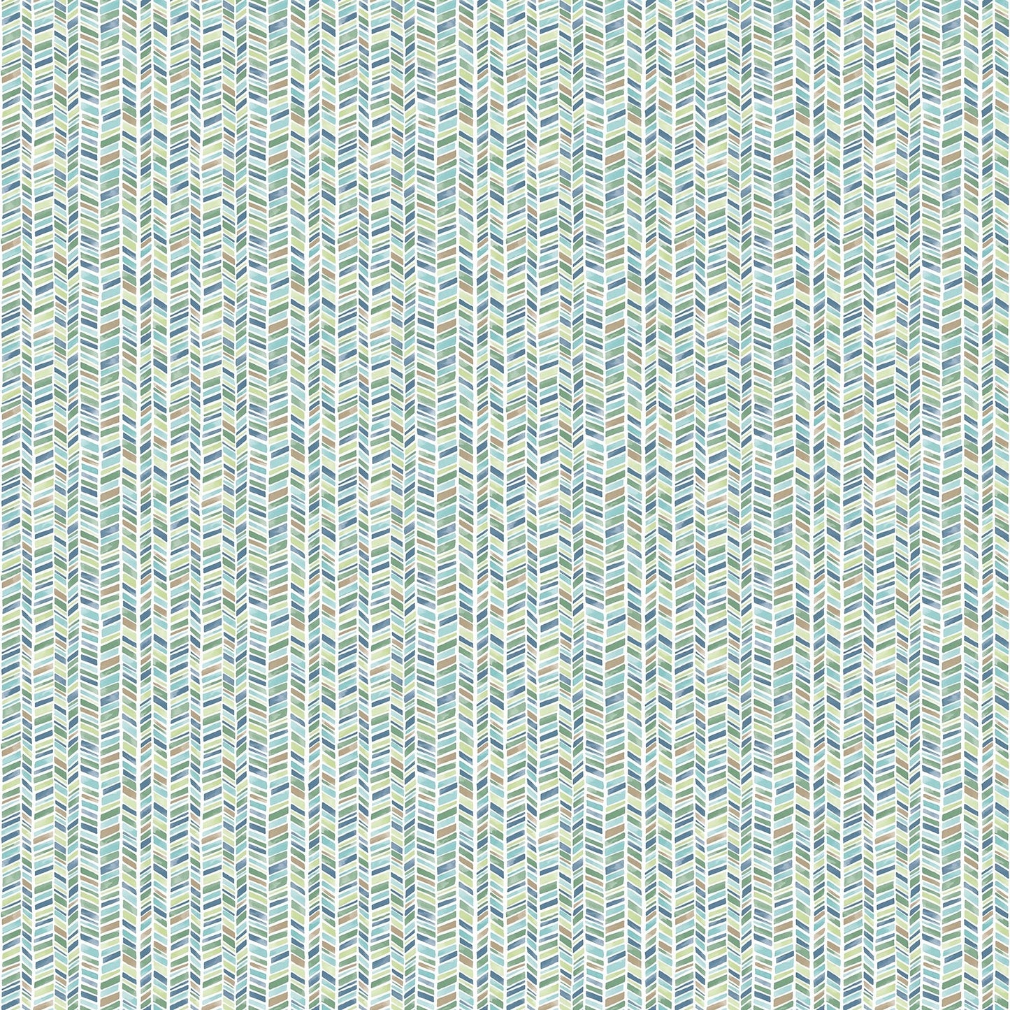 Small Prints Stained Glass Stripe Wallpaper - Emerald Green / Turquoise / Navy - Galerie - G56693Wallpaper199