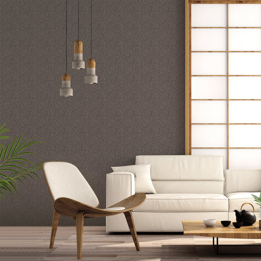 Small Prints Stencil Leaf Wallpaper - Black - Galerie - G56696Wallpaper199