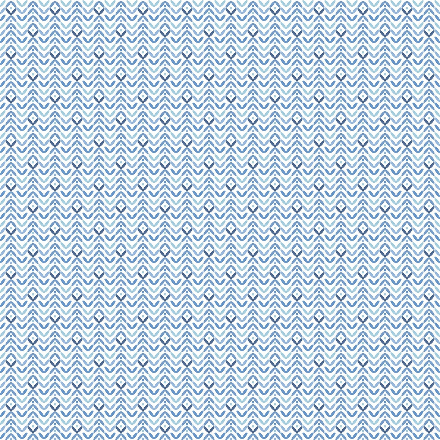 Small Prints Tulip Flip Wallpaper - Blue / Mint / Navy - Galerie - G56704Wallpaper199
