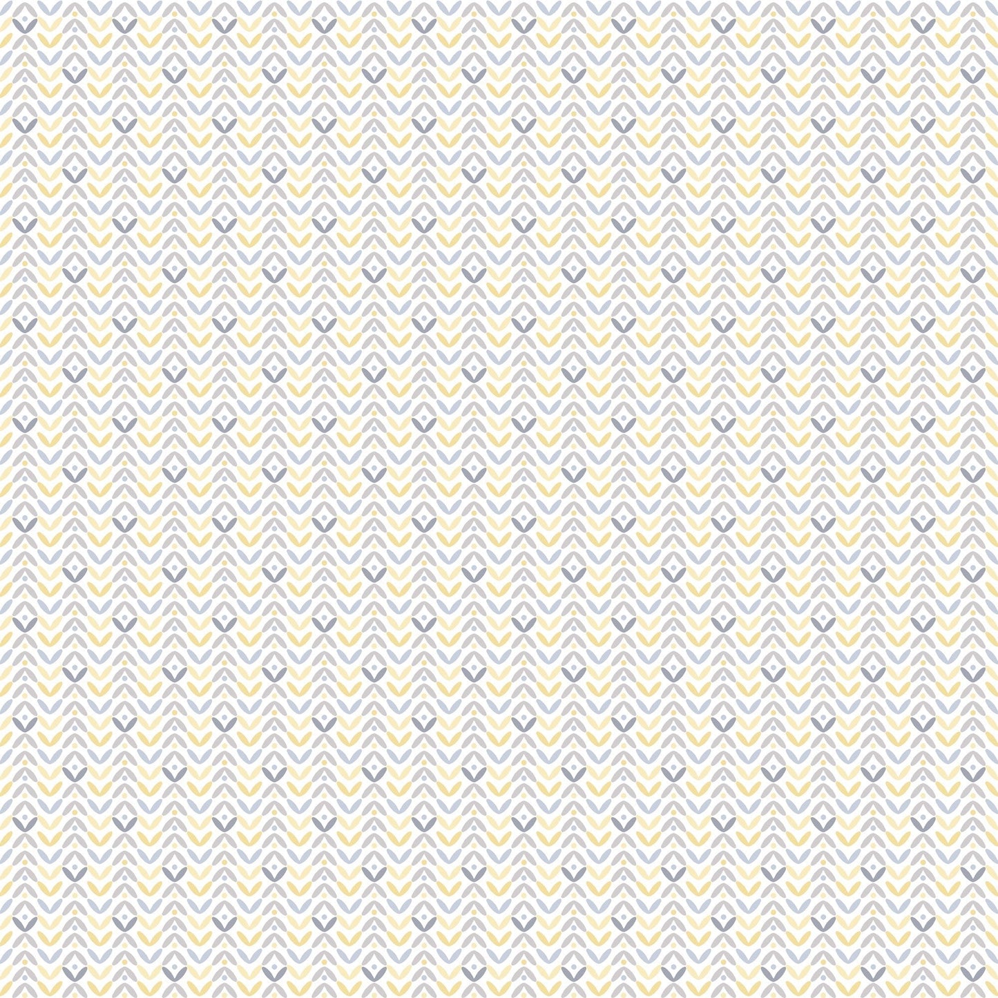 Small Prints Tulip Flip Wallpaper - Yellow / Grey - Galerie - G56707Wallpaper199