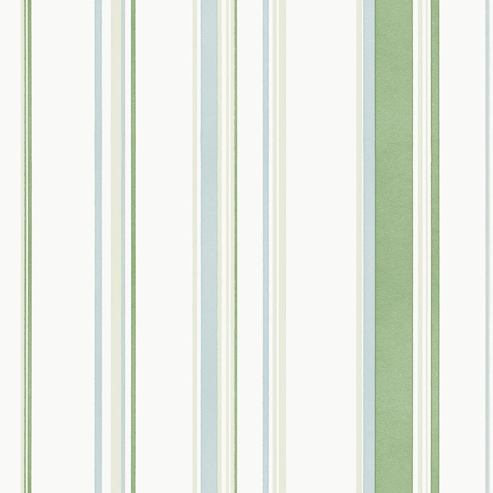 Smart Stripes Casual Stripe Wallpaper - Green - Galerie - G68054Wallpaper199