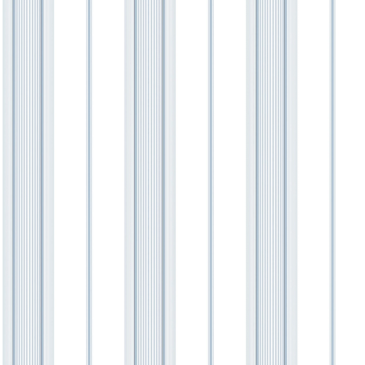 Smart Stripes Multi - Stripe Wallpaper - Blue - Galerie - G67574Wallpaper199