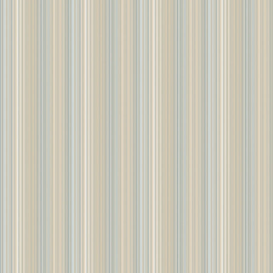 Smart Stripes Multi - Stripe Wallpaper - Taupe / Blue - Galerie - G67567Wallpaper199