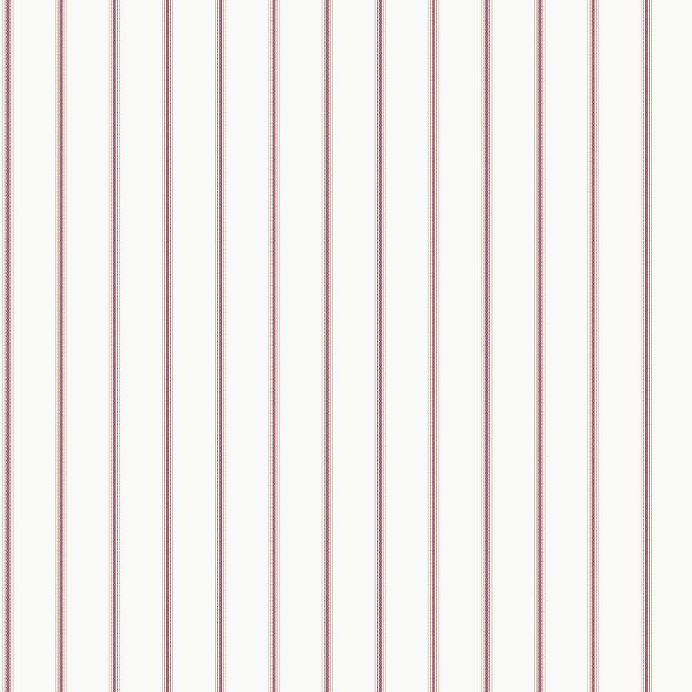 Smart Stripes Napkin Stripe Wallpaper - Cranberry / Gold - Galerie - G68070Wallpaper199