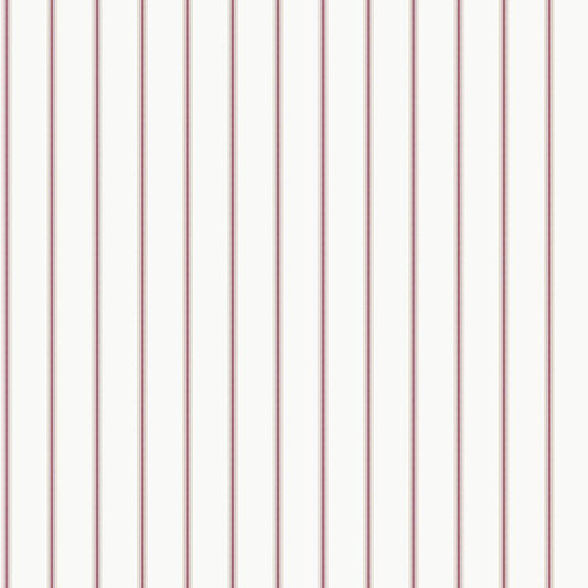 Smart Stripes Napkin Stripe Wallpaper - Cranberry / Gold - Galerie - G68070Wallpaper199