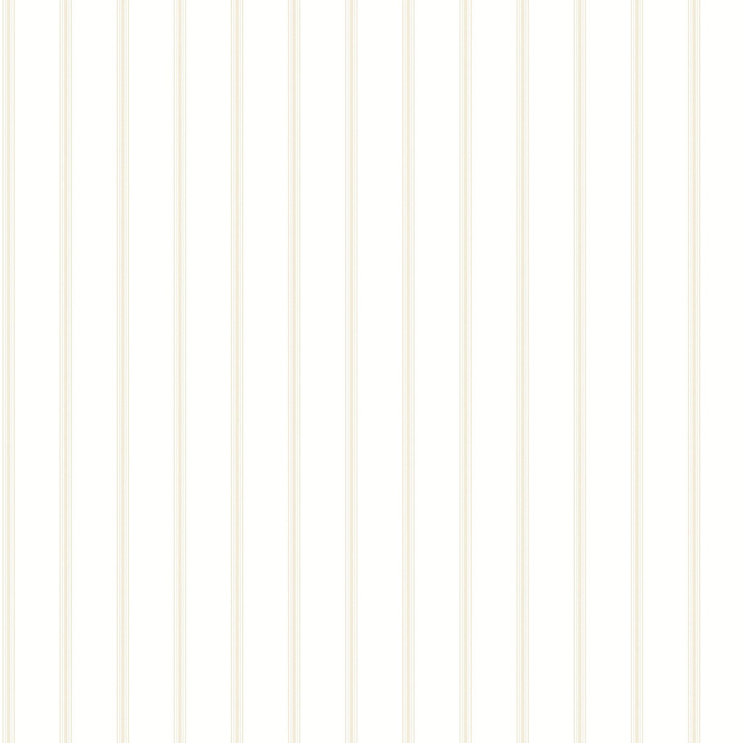 Smart Stripes Skinny Stripe Wallpaper - Beige / White - Galerie - G67561Wallpaper199