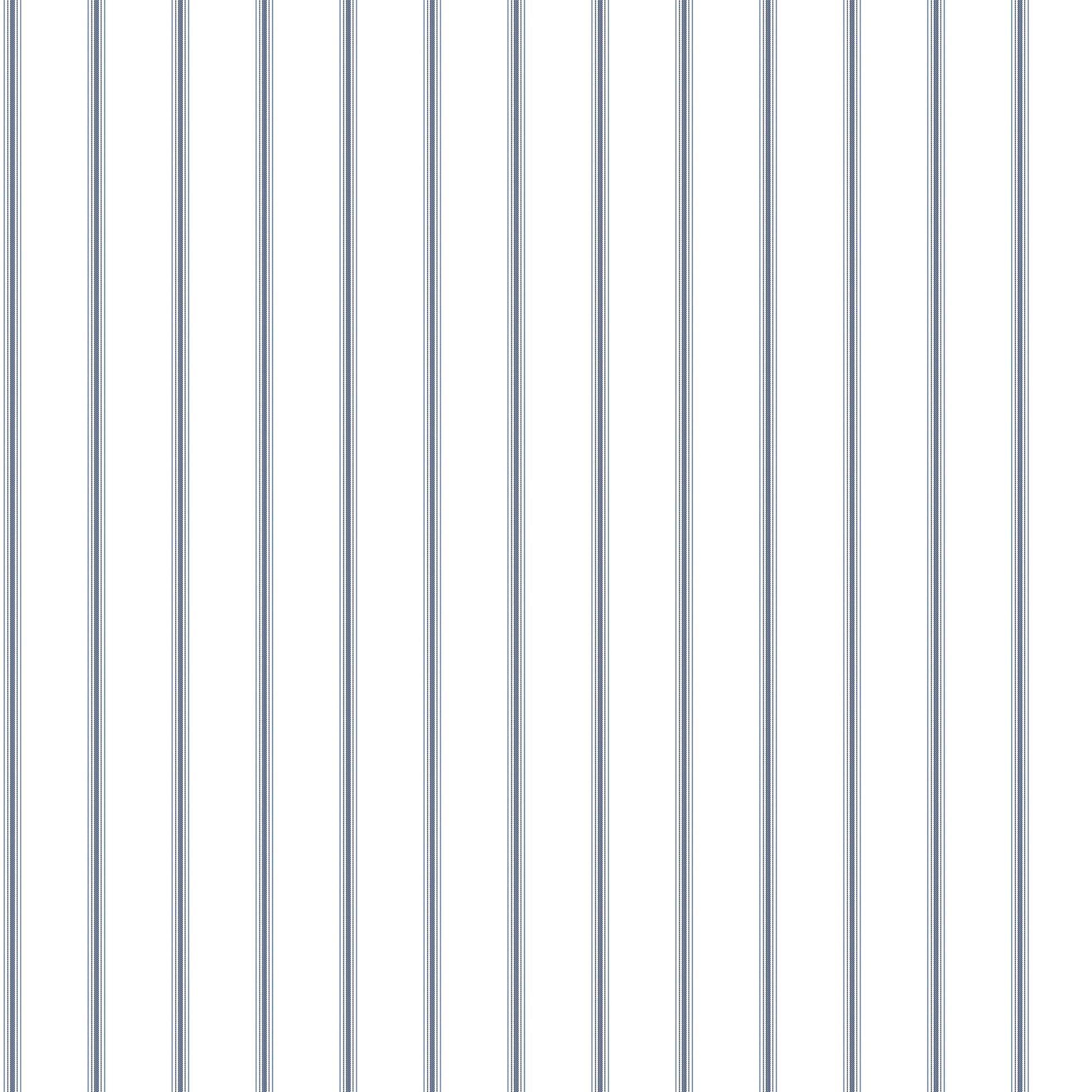 Smart Stripes Skinny Stripe Wallpaper - Dark Blue / White - Galerie - G67565Wallpaper199