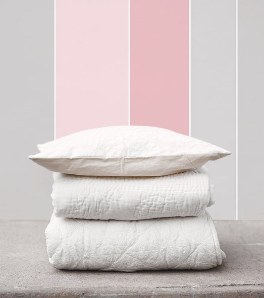 Smart Stripes Wide - Multi Stripe Wallpaper - Pink / Grey - Galerie - G67597Wallpaper199