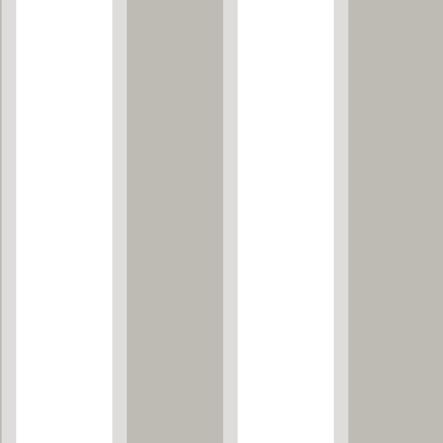 Smart Stripes Wide Stripe Wallpaper - Grey / White - Galerie - G67552Wallpaper199