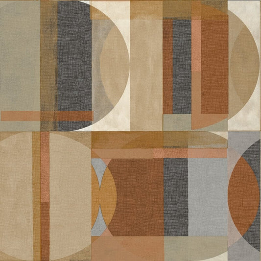 Sojo Geometric Wallpaper - Brown Multi - Grandeco - A64902Wallpaper199
