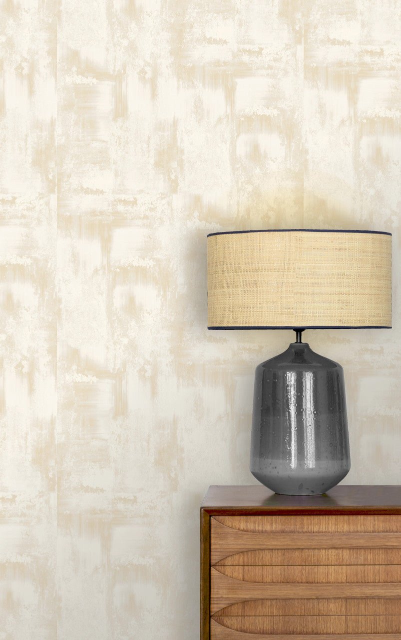 Solara Verona Wallpaper - Oatmeal - Rasch - 538533Wallpaper199