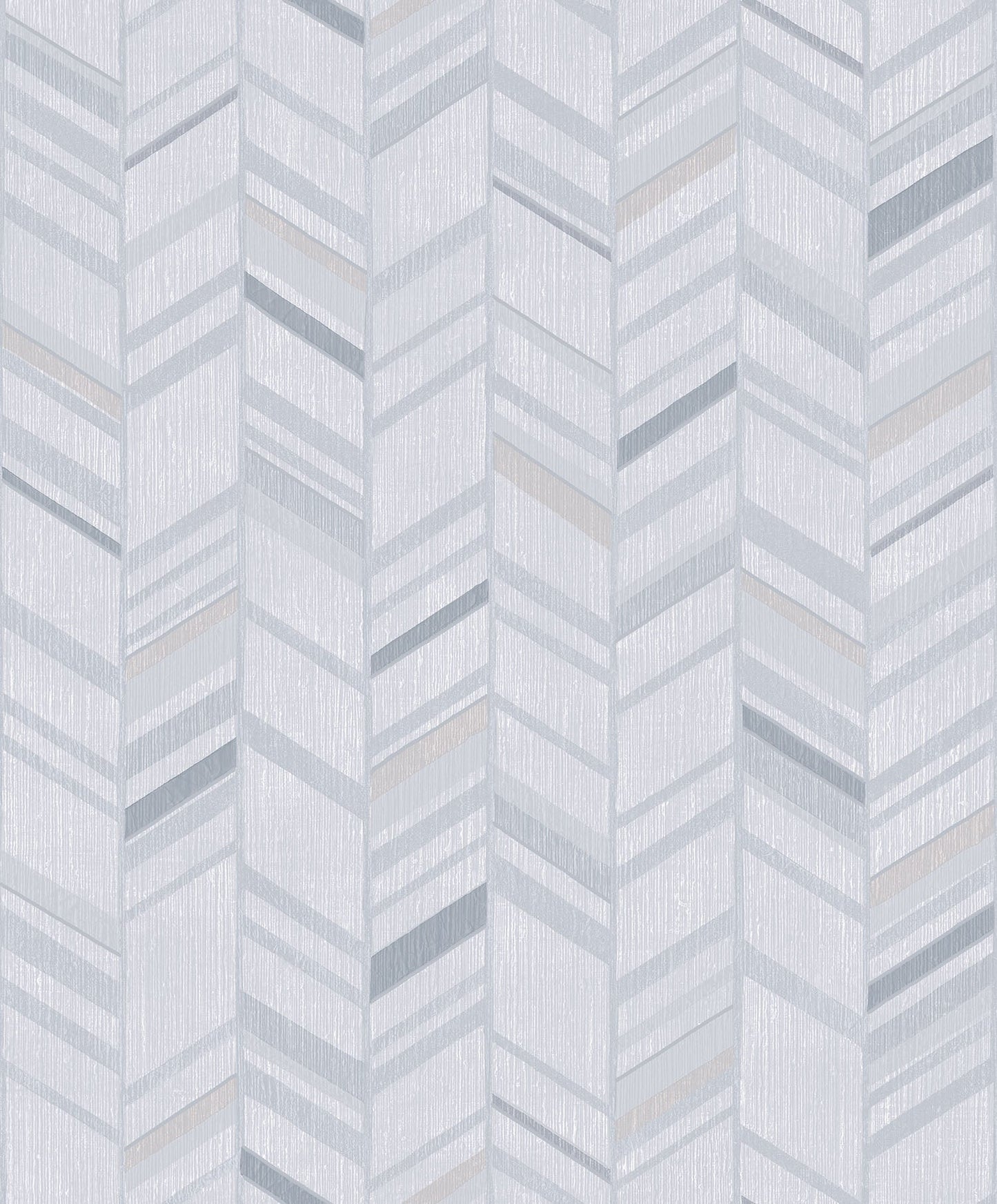 Special FX Chevron Wallpaper - Silver / Aqua / Grey - Galerie - G67711Wallpaper199