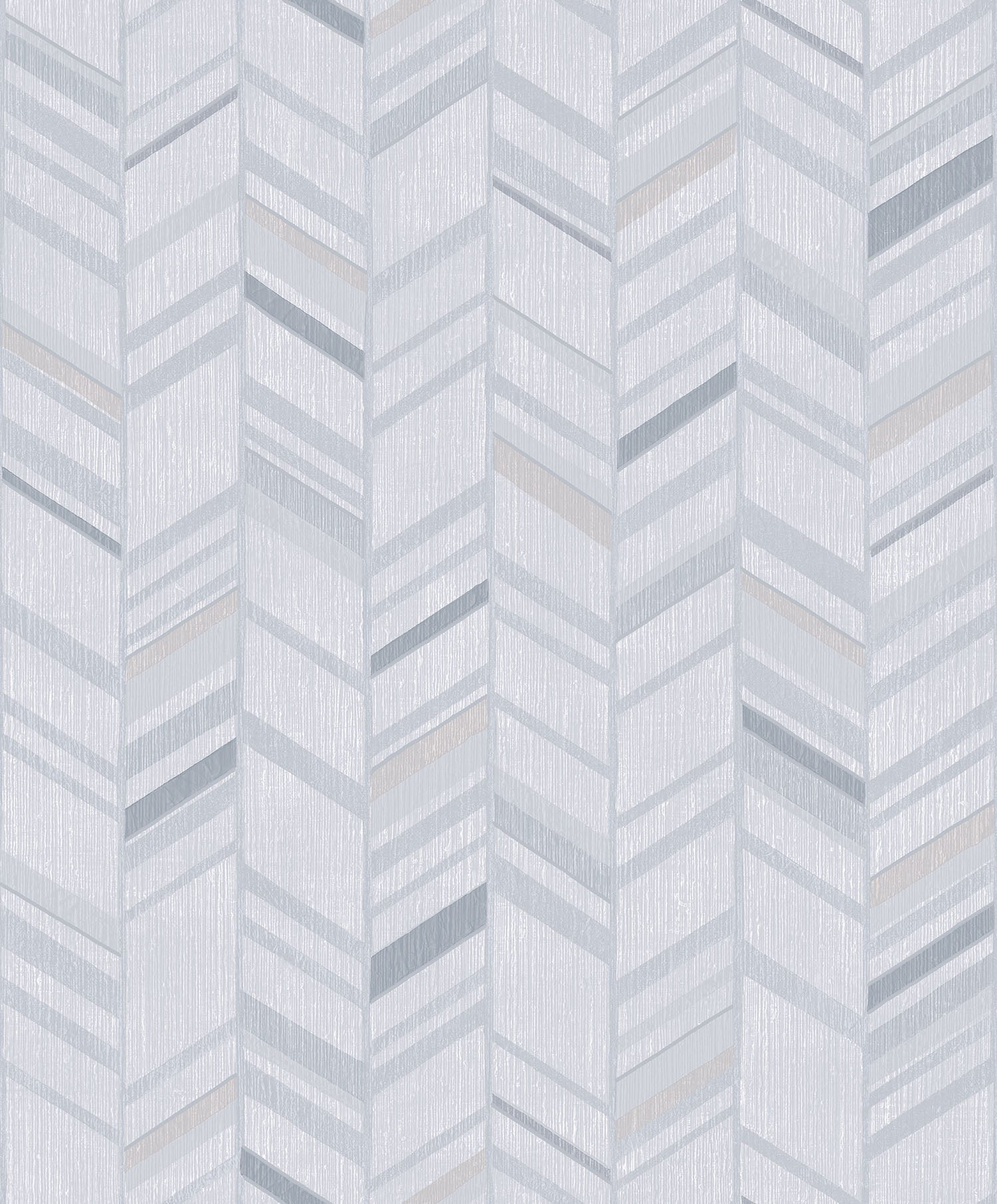 Special FX Chevron Wallpaper - Silver / Aqua / Grey - Galerie - G67711Wallpaper199