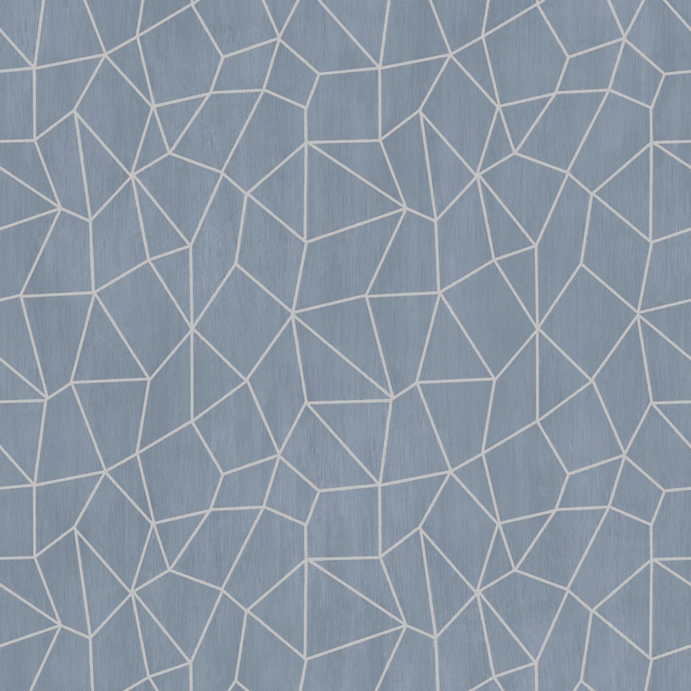 Special FX Metallic Web Effect Wallpaper - Silver / Blue Grey - Galerie - G67697Wallpaper199