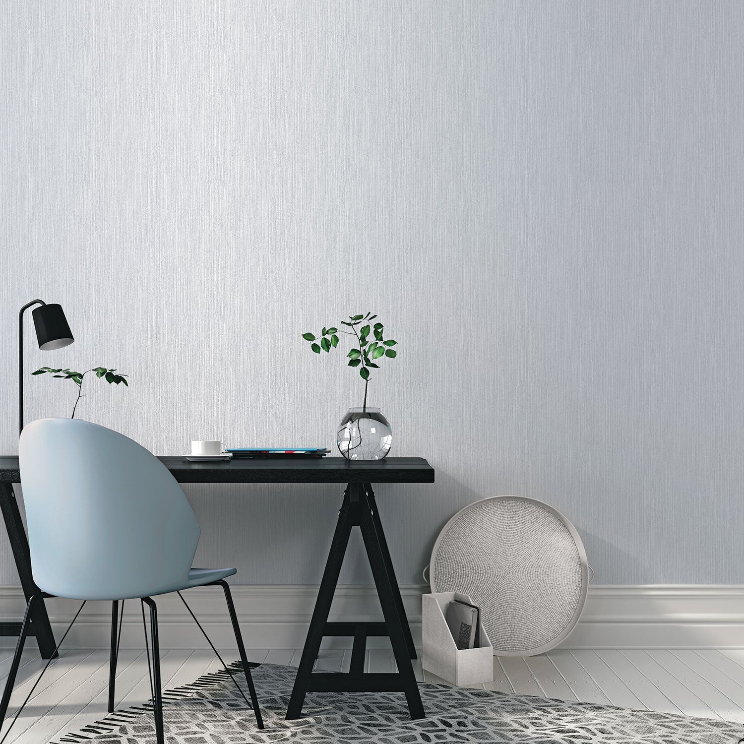 Special FX Shimmering Textured Wallpaper - Aqua Blue - Galerie - G67680Wallpaper199