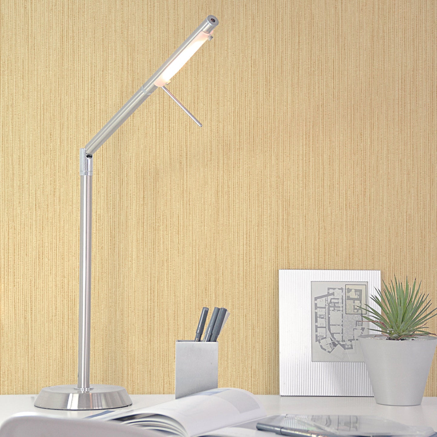 Special FX Shimmering Textured Wallpaper - Beige - Galerie - G67682Wallpaper199