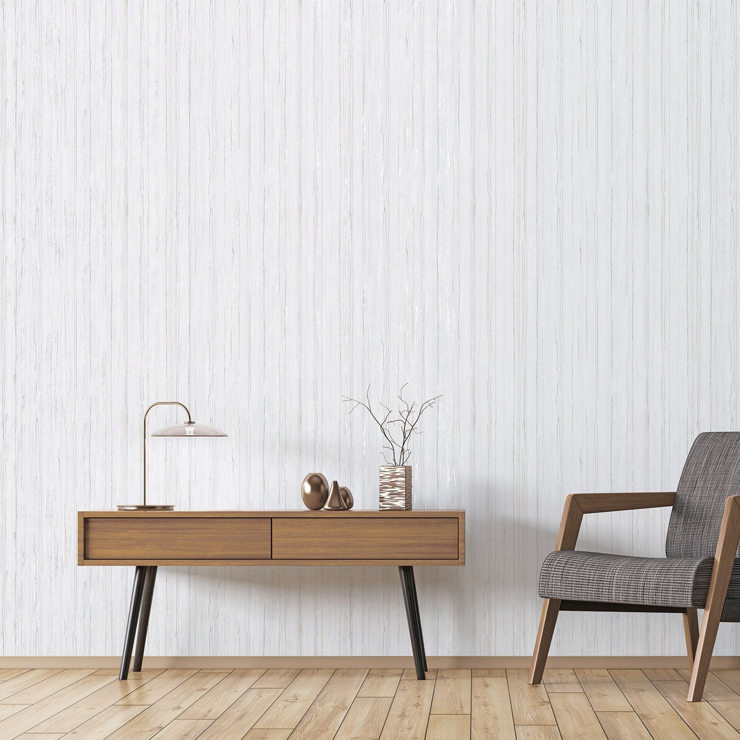 Special FX Shimmering Textured Wallpaper - Brown / Glitter Grey - Galerie - G67707Wallpaper199