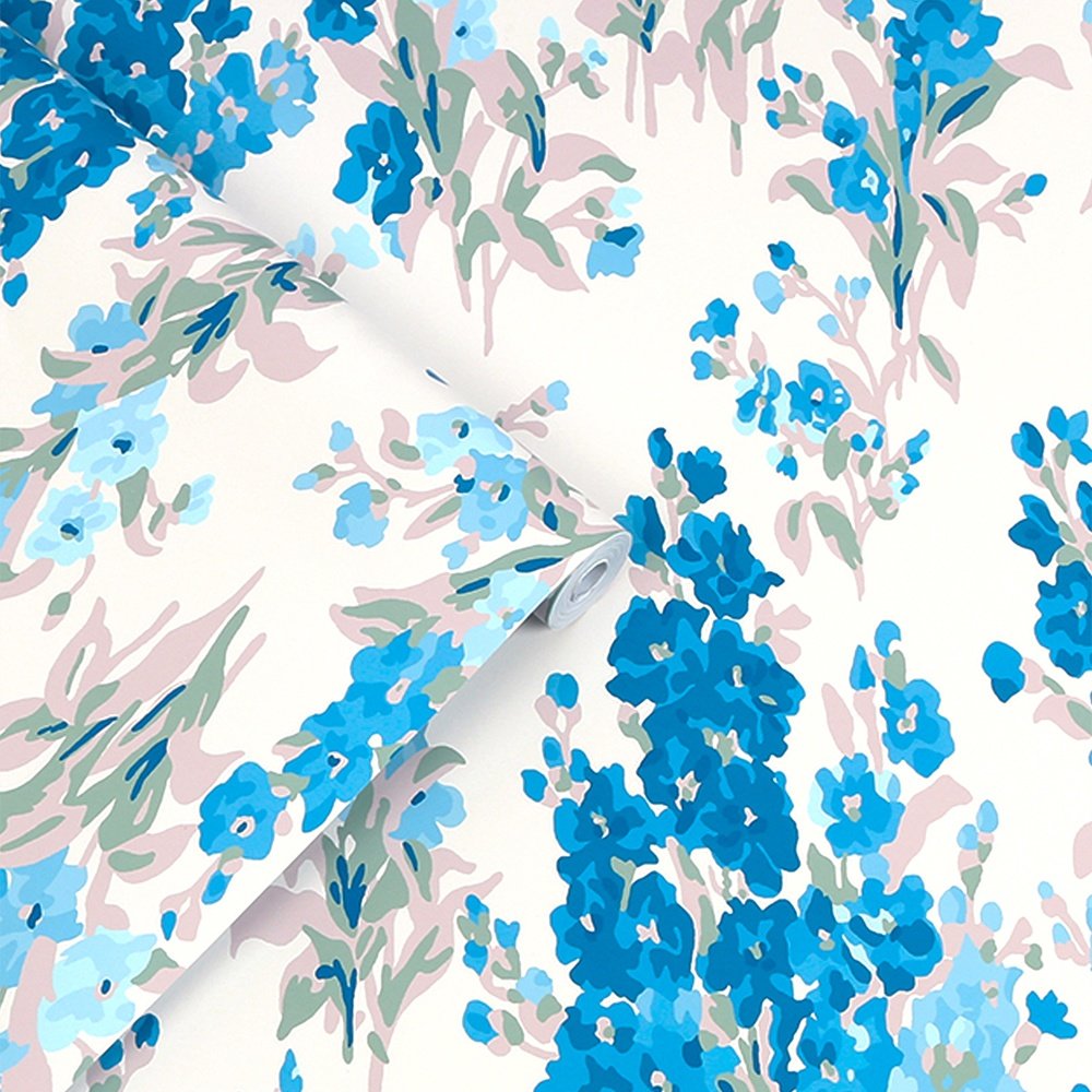 Stocks Wallpaper - Blue Sky - Laura Ashley - 115259Wallpaper199