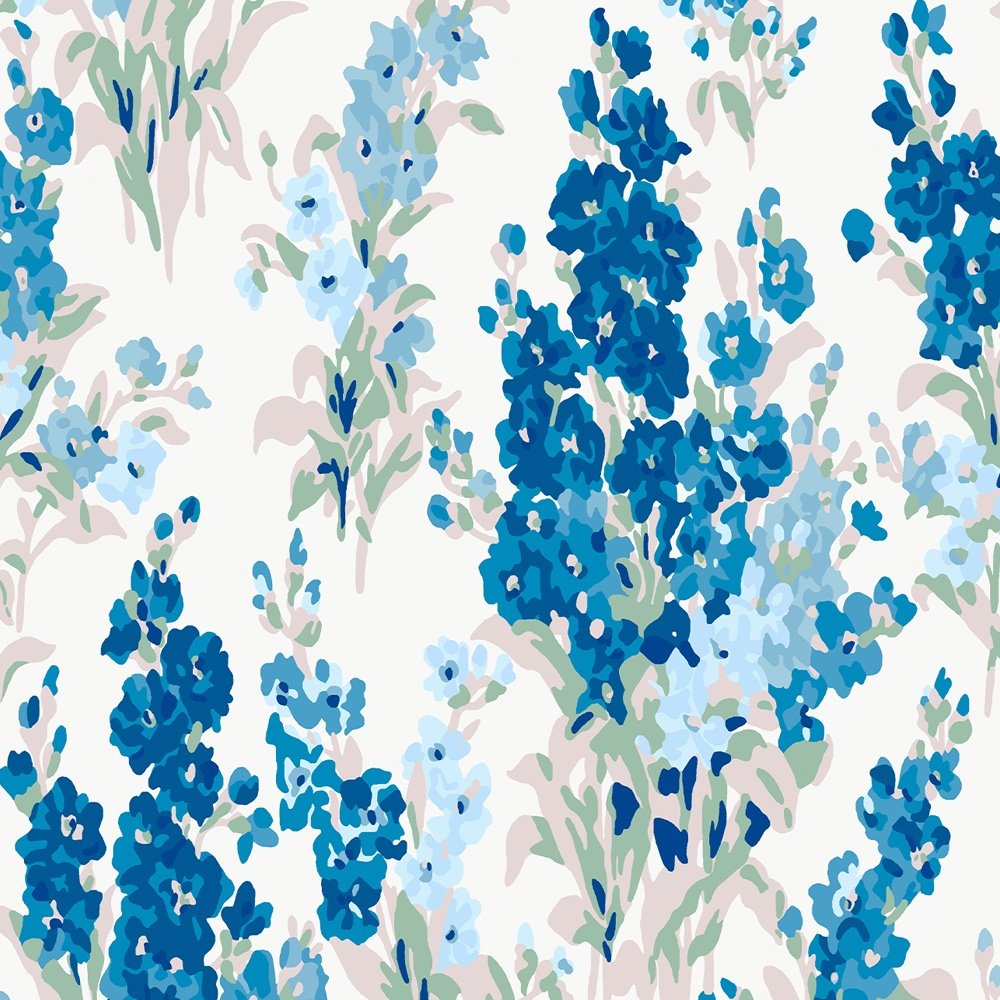 Stocks Wallpaper - Blue Sky - Laura Ashley - 115259Wallpaper199