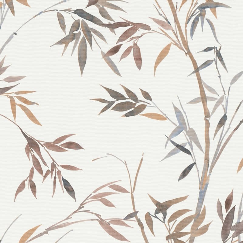 Stunning Bamboo Leaf Wallpaper - Brown - Erismann - 10388 - 11Wallpaper199